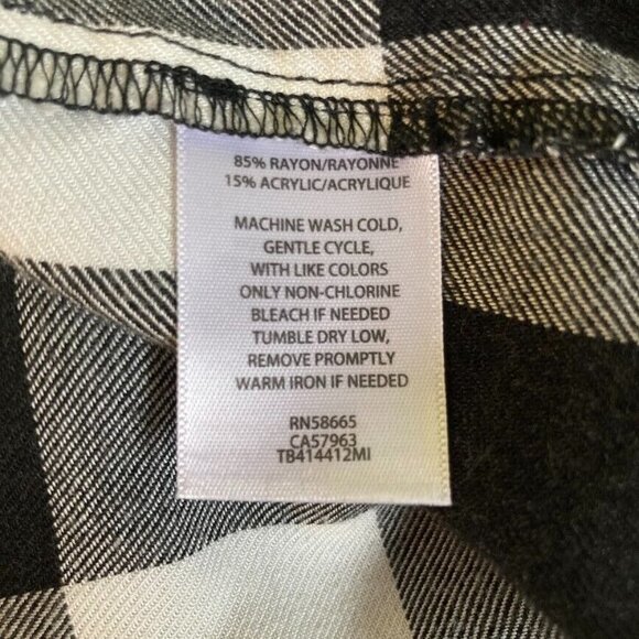 Treasure & Bond Button Up Shirt Fall Boho Football Grandma Core Oversized M - Picture 5 of 5